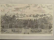 A large Chinese print of a