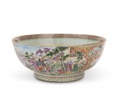 A LARGE CHINESE ROSE MEDALLION
