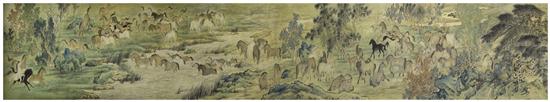 A Large Chinese Scroll Painting