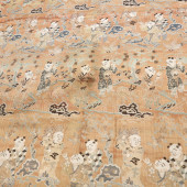 A LARGE CHINESE WOVEN TEXTILE