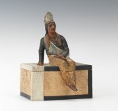 A Large Cigar Box Humidor with