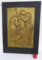 A LARGE CLASSICAL ROMAN PLASTE