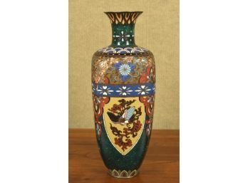 A large Cloisonné enamel on