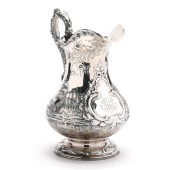 A LARGE COIN SILVER 'LANDSCAPE
