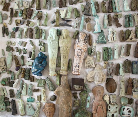 A large collection of ancient