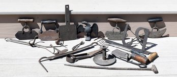 A large collection of antique