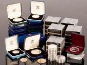 A large collection of commemor