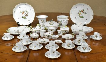 A large collection of Herend