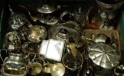 A large collection of silver