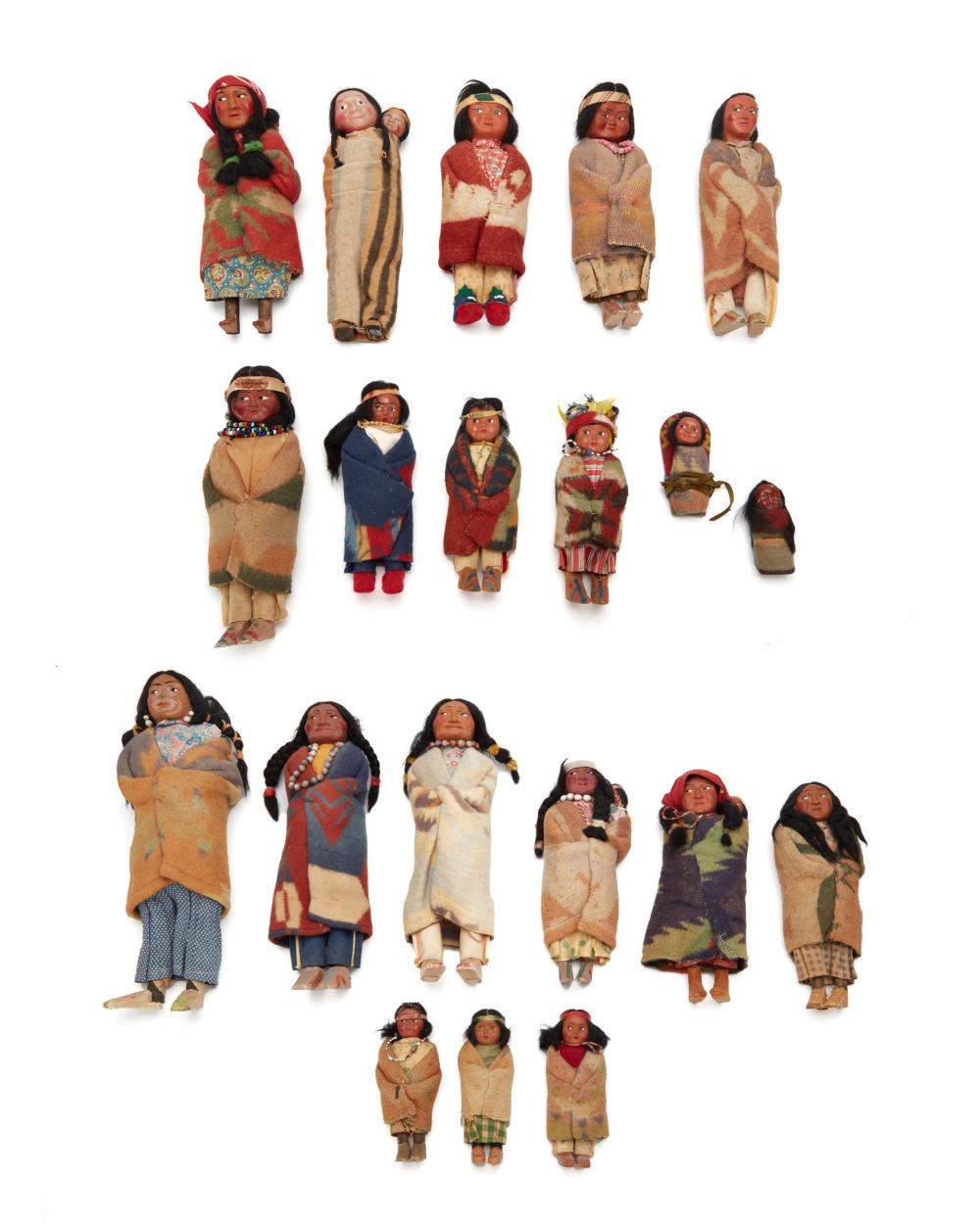 A LARGE COLLECTION OF SKOOKUM