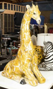 A LARGE COMPOSITION GIRAFFE FI