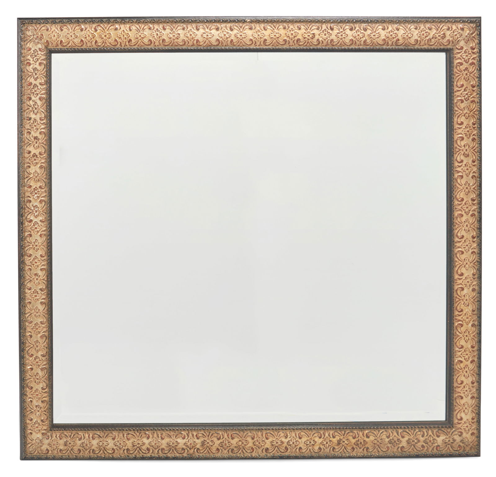 A LARGE CONTEMPORARY GILTWOOD