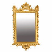 A LARGE CONTINENTAL GILT GESSO