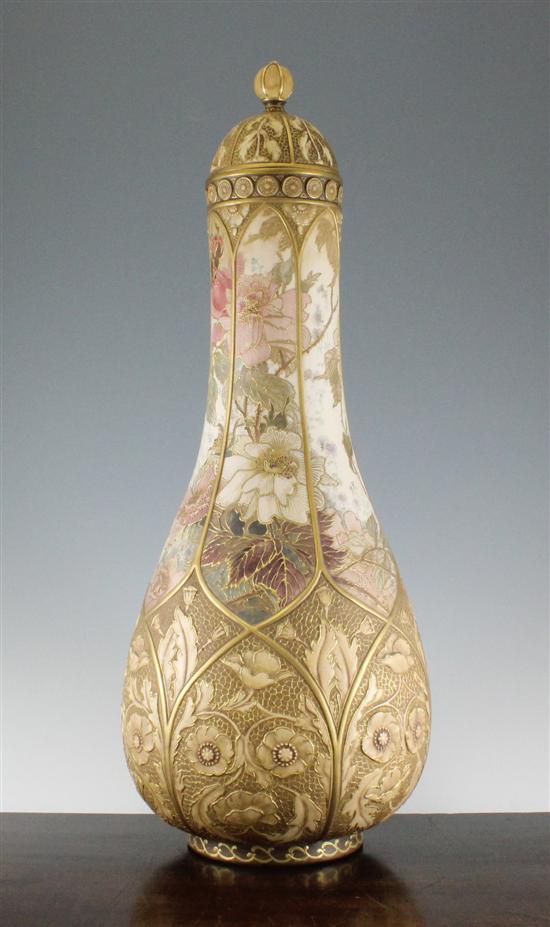 A large Doulton Burslem pear shaped