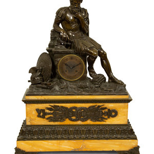 A Large Empire Style Bronze and