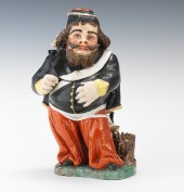 A Large Figural Tobacco Jar Zo