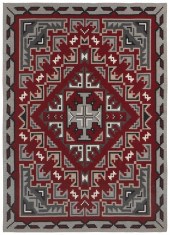 A LARGE FRAMED NAVAJO GANADO R