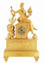 A LARGE FRENCH BRONZE DORE FOR