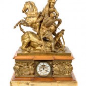 A Large French Gilt Bronze Fig