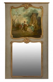 A LARGE FRENCH PARCEL-GILT TRU