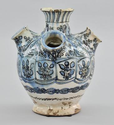 A Large Fritware Persian Tulip