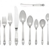 A Large Georg Jensen Silver Ac