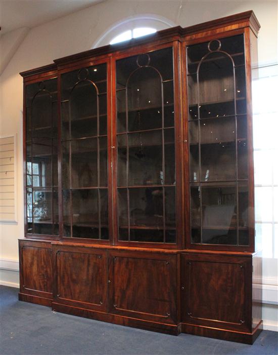 A large George III mahogany