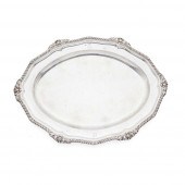 A LARGE GEORGE IV MEAT PLATTER