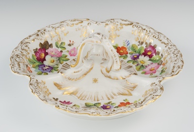 A Large German Porcelain