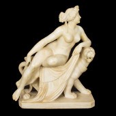 A LARGE GRAND TOUR ALABASTER G