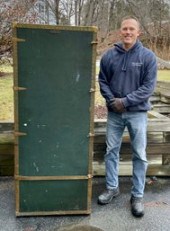 A large green Likly & Rockett