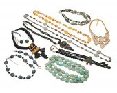 A LARGE GROUP OF COSTUME JEWEL