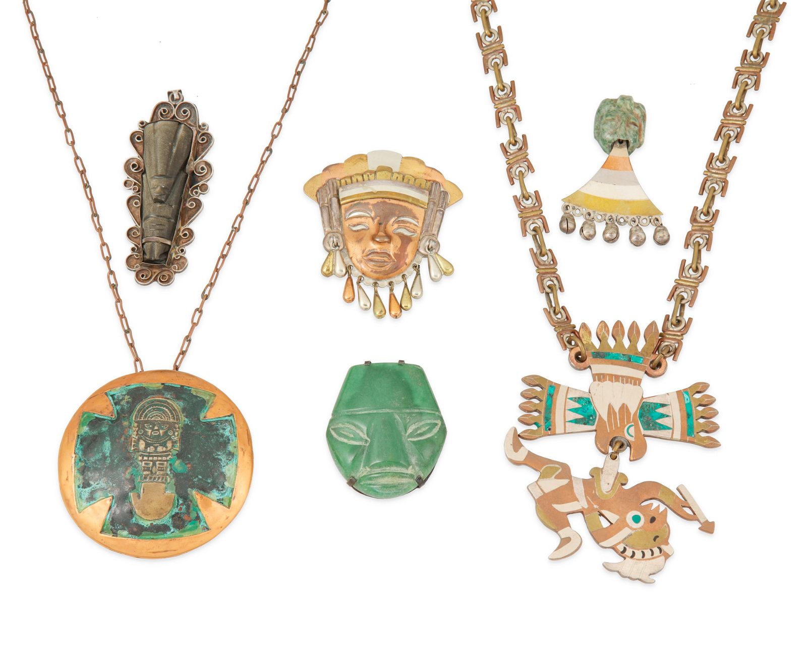 A LARGE GROUP OF MEXICAN JEWELRYA