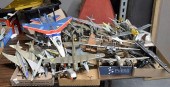 A LARGE GROUP OF MODEL AIRPLAN