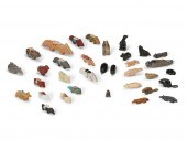 A LARGE GROUP OF PUEBLOAN CARV