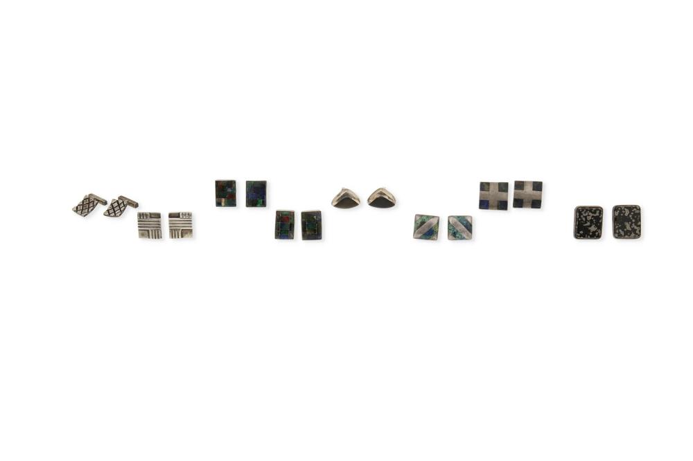 A LARGE GROUP OF SILVER AND