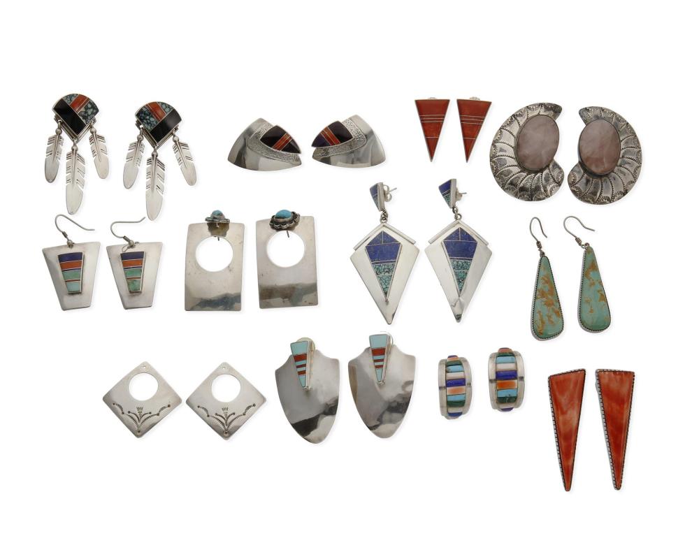 A LARGE GROUP OF SOUTHWEST-STYLE