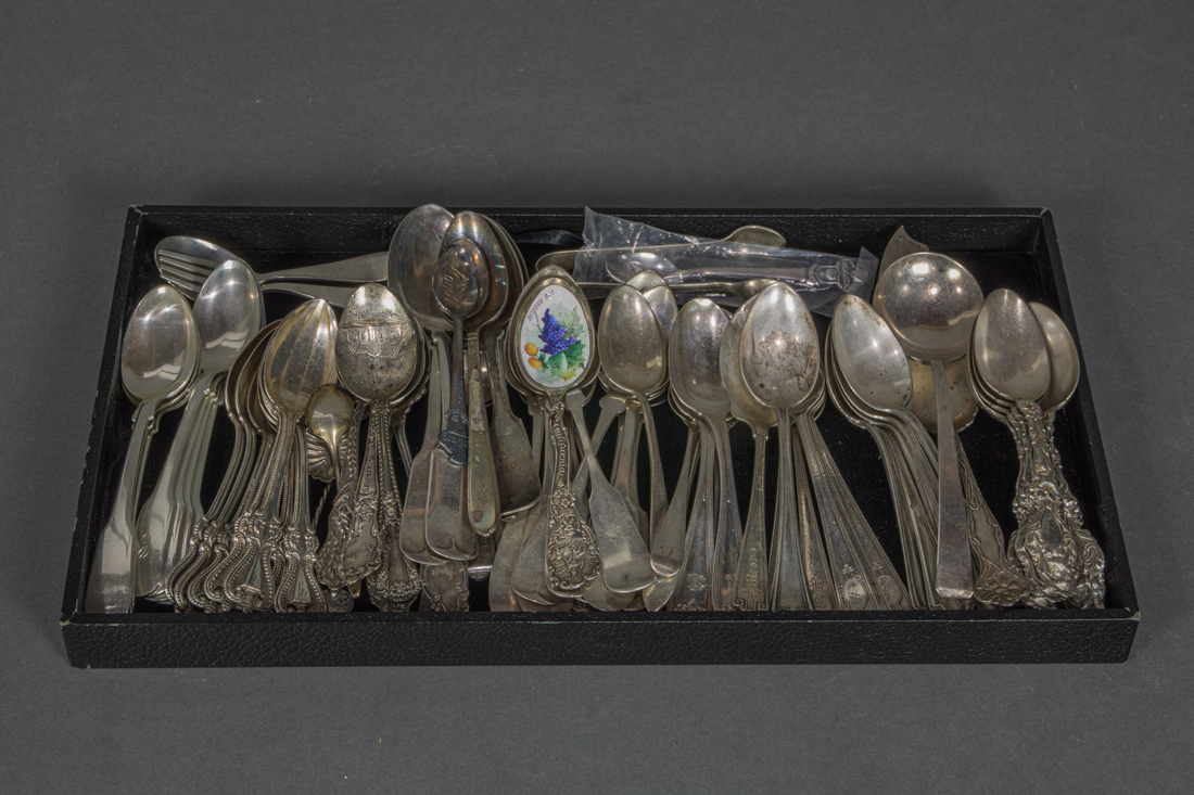 A LARGE GROUPING OF MOSTLY STERLING