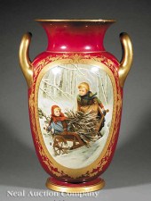 A Large Gustafsberg Porcelain