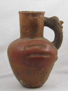 A large hand moulded coarse