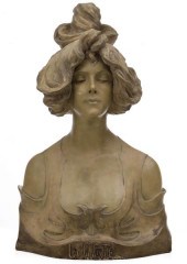 A LARGE HANRIHOFF ART NOUVEAU