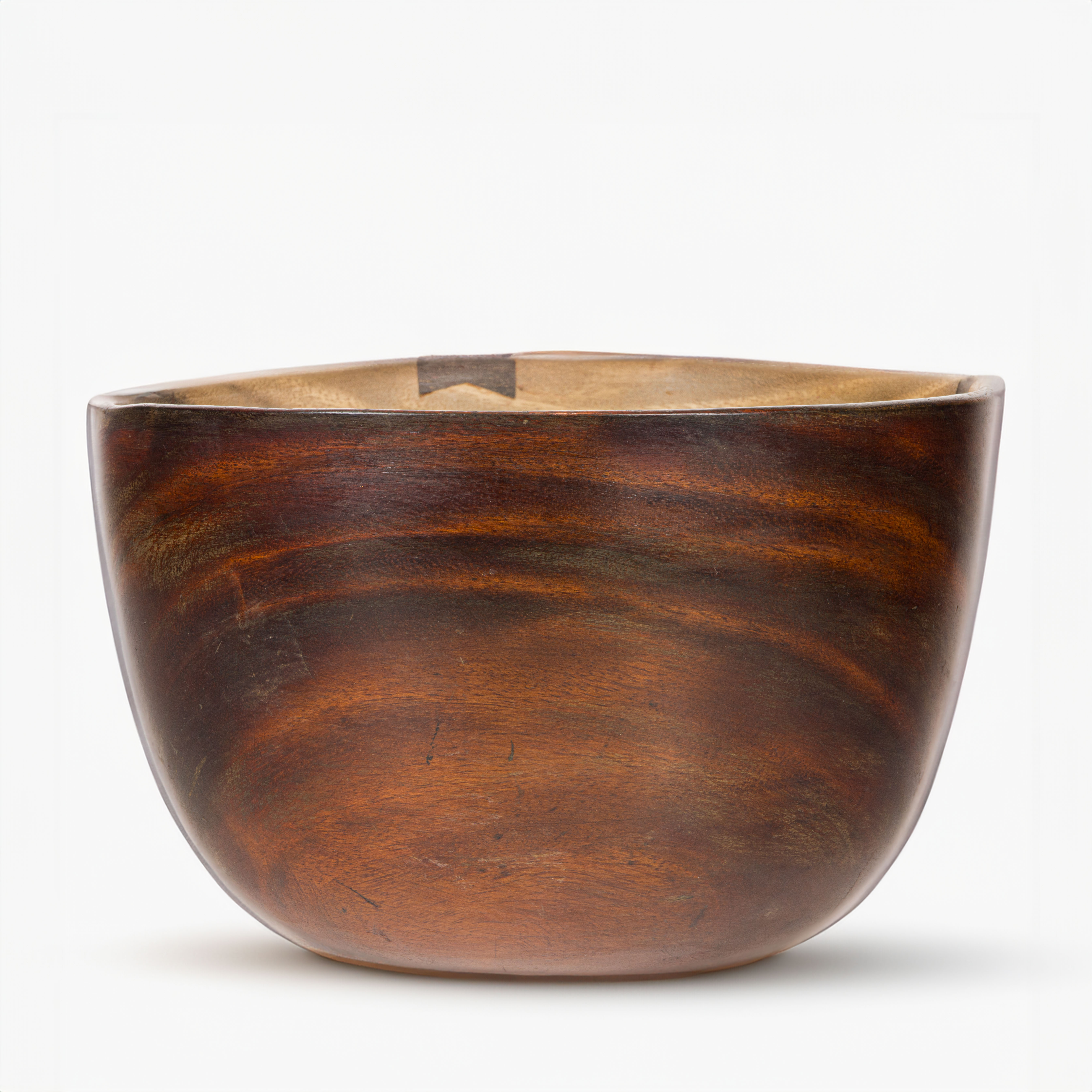 A LARGE HAWAIIAN KOA POI BOWL A