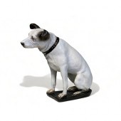 A LARGE HMV 'NIPPER THE DOG' A