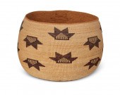 A LARGE HUPA/YUROK/KARUK BASKE