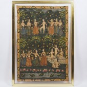 A Large Indian Pichwai/Picchva