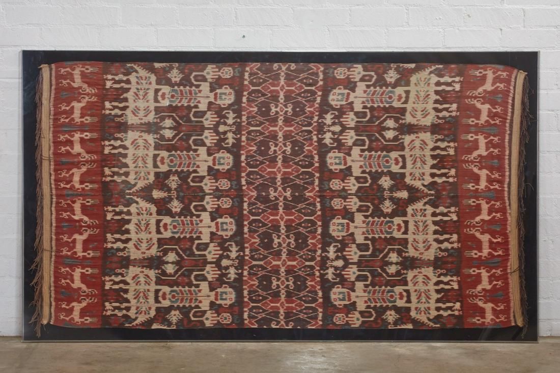 A LARGE INDONESIAN IKAT PANELA