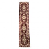 A LARGE IRANIAN WOOL AND SILK