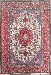 A large Isfahan carpet, Centra