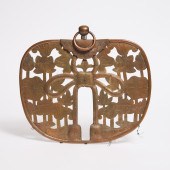 A Large Japanese Gilt Bronze B