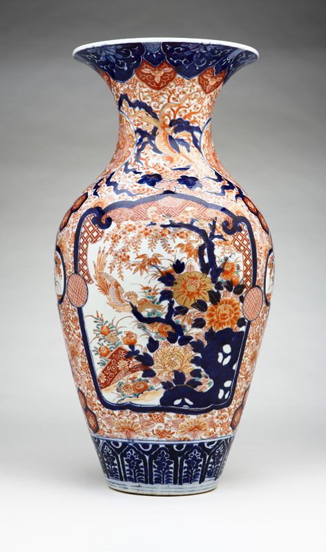 A large Japanese Imari porcelain